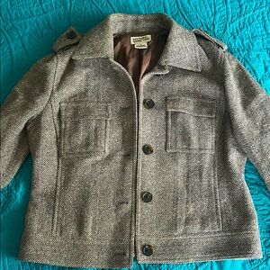 Vintage Michael Kors
Herringbone tweed jacket size 8 /M